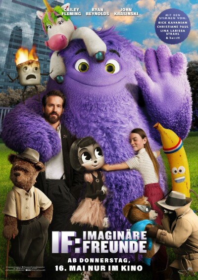 Filmplakat IF - Imaginäre Freunde